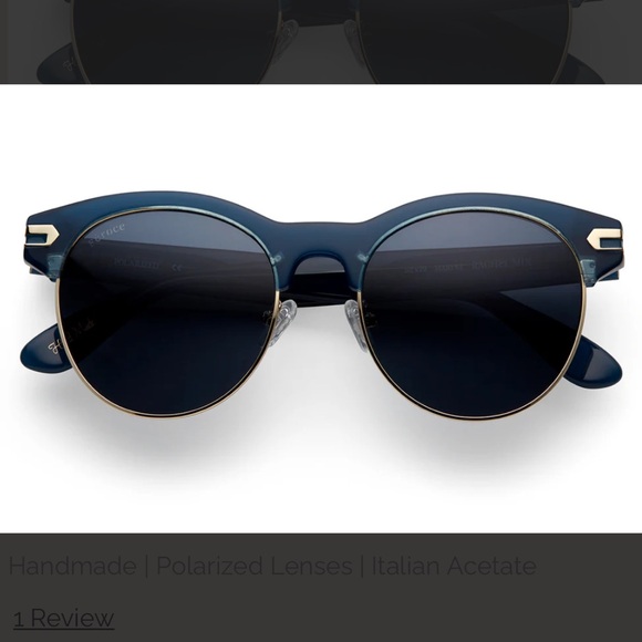 Feroce Rachel Mix Marine Wayfarer Sunglasses NWT - Picture 3 of 4